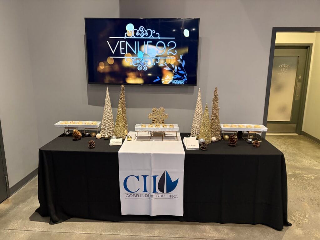 corporate event at venue 92 in woodstock